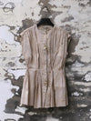 Mutedance 25 Spring/Summer Linen/Silk Waist Short Sleeve MD-MD25SS103-LINEN MD25SS102